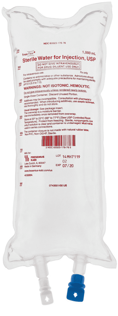IV Therapy | Dextrose Solutions / Sterile Water for Injections